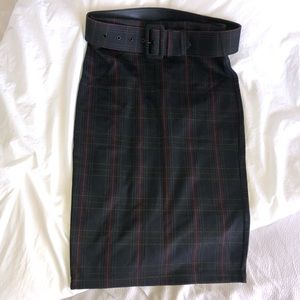 ✨Le Chateau✨ Plaid Pencil Skirt
